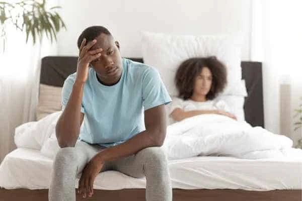 Man upset about ED symptoms Kingston upon Thames
