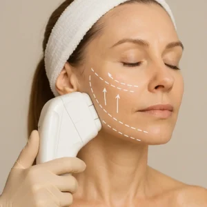 Woman having HI-FU to reduce wrinkles call LA LIPO Kingston upon Thames Now!
