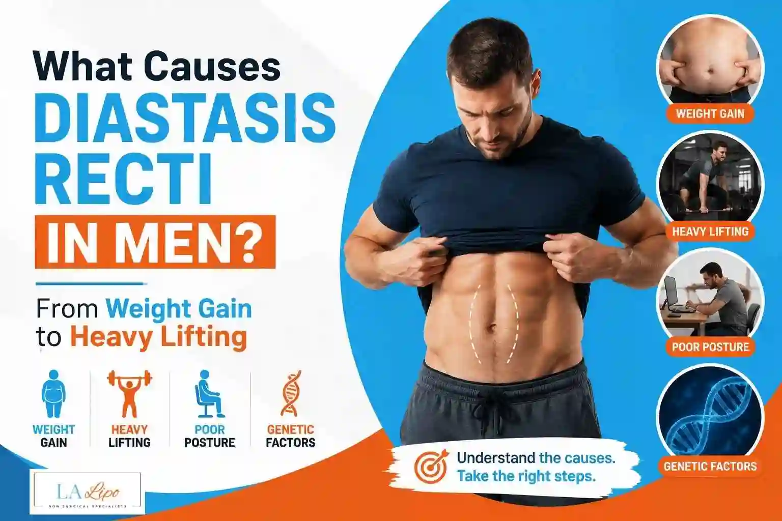 What Causes Diastasis Recti in Men? From Weight Gain to Heavy Lifting Kingston upon Thames